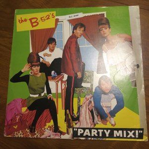 The B-52's Party Mix LP Vinyl Record 1981 6 Tracks